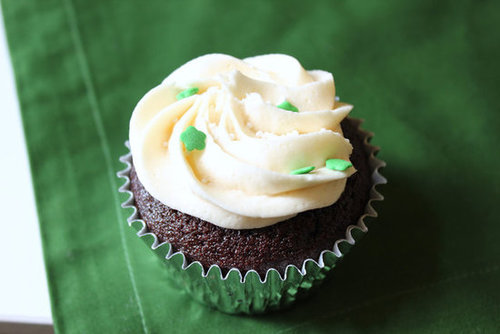 Chocolate Stout Cupcakes With Whiskey Ganache and Irish Cream Frosting Chocolate Stout Cupcakes With Whiskey Ganache and Irish Cream Frosting