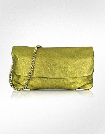 Elie Tahari Emory - Metallic Leather Clutch