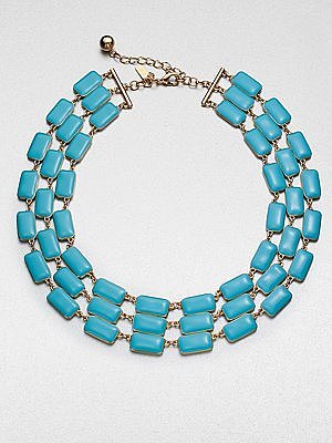 Kate Spade New York Multi-Row Linked Necklace