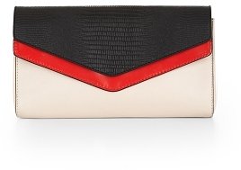 Adele Color-Blocked Clutch
