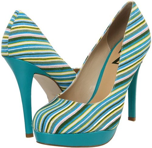 Type Z - Colbie Stripe (Red) - Footwear