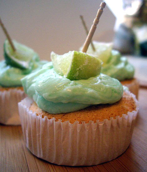 Gin and Tonic Cupcakes