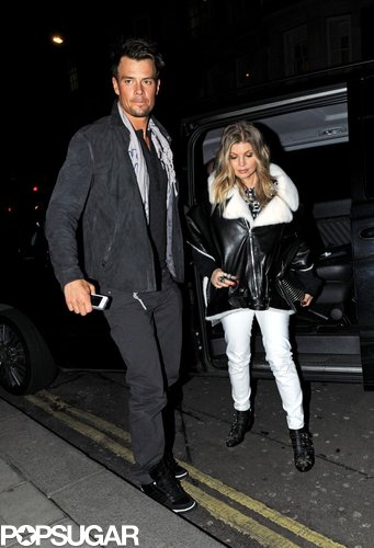 Josh Duhamel and Fergie went out in London.
Josh Duhamel and Fergie went out in London.
