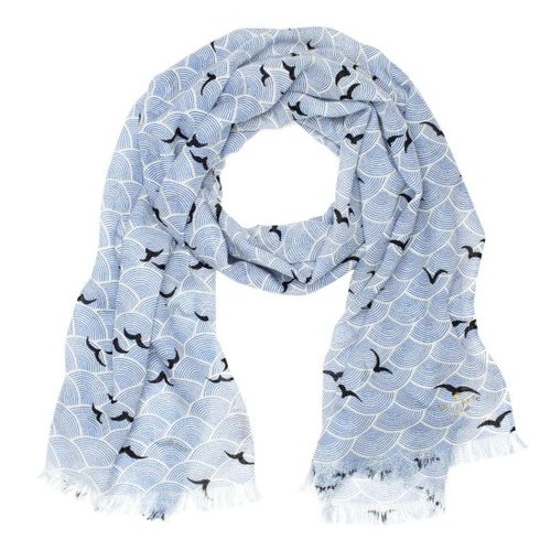 Layer up with Kate Spade's bird-print scarf ($103, originally $148) on those cooler Spring days.
Layer up with Kate Spade's bird-print scarf ($103, originally $148) on those cooler Spring days.