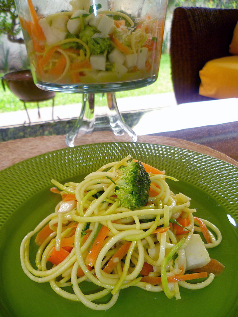 pasta for Get here zucchini recipe the recipe  spaghetti . with creamy creamy vegetables zucchini