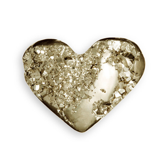 Bring a little love to your desk space with this decorative, hand-carved pyrite heart ($240) — the perfect pick for a glamorous paper weight.
Bring a little love to your desk space with this decorative, hand-carved pyrite heart ($240) — the perfect pick for a glamorous paper weight.
