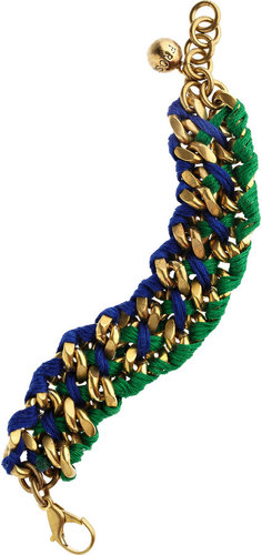 Lulu Frost Thread-woven chain bracelet