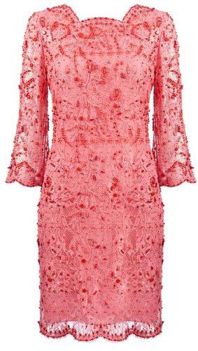 Emilio Pucci beaded lace dress