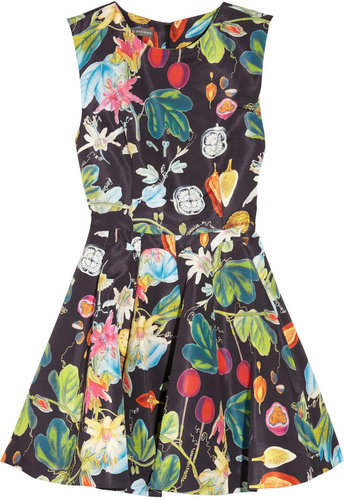 Camilla and Marc Revival printed twill mini dress