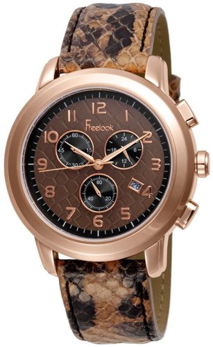 Brown and Gold Watch