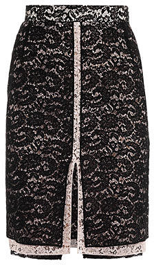 No. 21 Bi-colour lace skirt