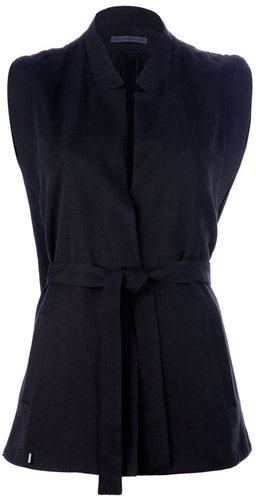 Jan Ahlgren Sleeveless belted vest