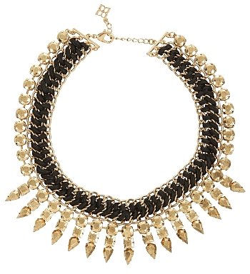 Leather Spike Necklace