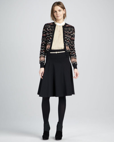M Missoni Wave Knit Cardigan