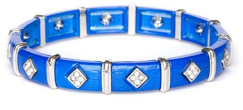 Blue Bangle Bracelet