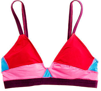 Xirena artista colorblock tais bralette