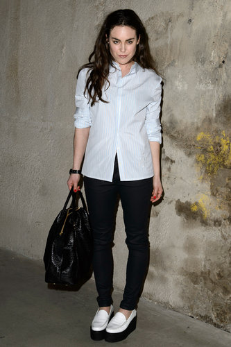 Tallulah Harlech at the Topshop Unique Fall 2013 show in London.
Tallulah Harlech at the Topshop Unique Fall 2013 show in London.