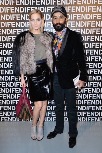 Leigh Lezark at the Fendi Fall 2013 show in Milan.
Leigh Lezark at the Fendi Fall 2013 show in Milan.