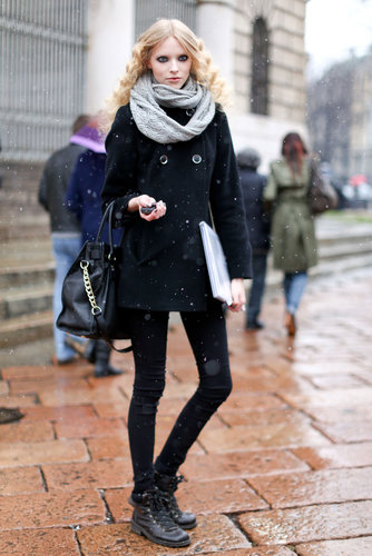 Milan Fashion Week Street Style Fall 2013 Milan Fashion Week Street Style Fall 2013