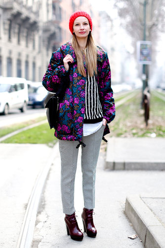 Milan Fashion Week Street Style Fall 2013 Milan Fashion Week Street Style Fall 2013