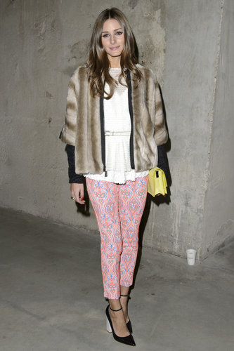 Olivia Palermo wore Tibi at the Topshop Unique Fall 2013 show in London.
Olivia Palermo wore Tibi at the Topshop Unique Fall 2013 show in London.