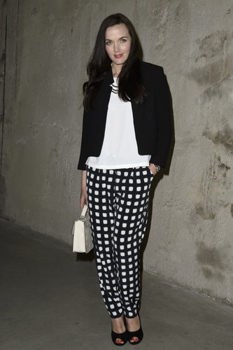 Victoria Pendleton at the Topshop Unique Fall 2013 show in London.
Victoria Pendleton at the Topshop Unique Fall 2013 show in London.