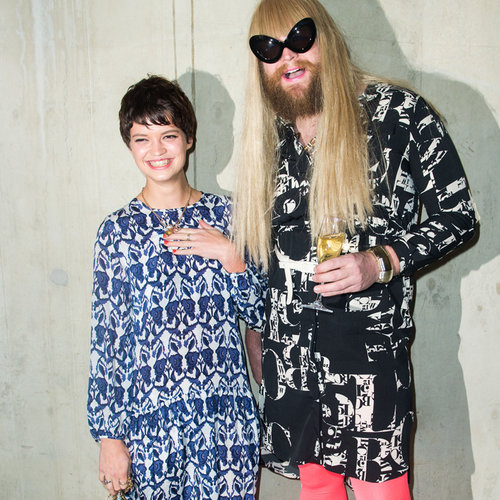 Celebrities at London & Milan Fashion Weeks Fall 2013
