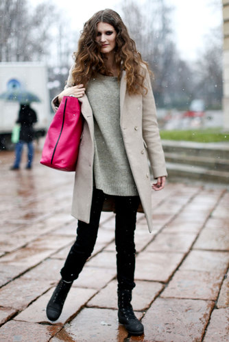Milan Fashion Week Street Style Fall 2013 Milan Fashion Week Street Style Fall 2013