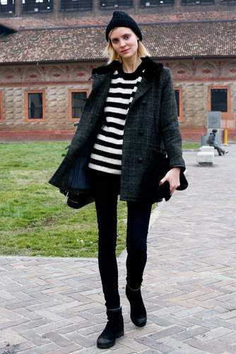 Milan Fashion Week Street Style Fall 2013 Milan Fashion Week Street Style Fall 2013