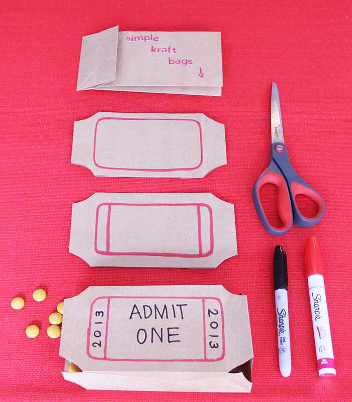 Oscar-Party Treat Bags Oscar-Party Treat Bags