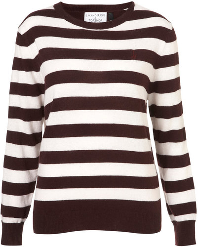 **Breton Stripe Jumper By J.W. Anderson for Topshop