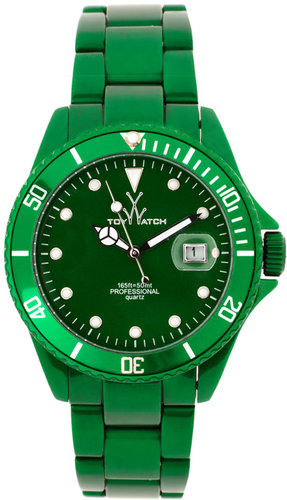 Toy Watch Mens Me03gr Green Steel Strap Watch