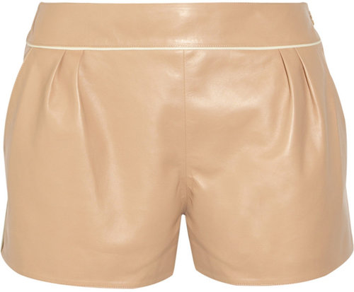 Chloé Leather shorts
