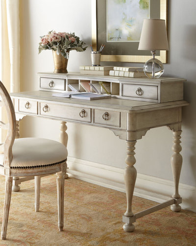"Emeline" Desk and Hutch