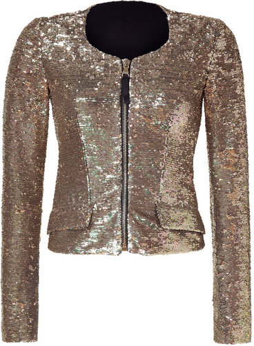 D&G Dolce & Gabbana Gold Sequin Jacket