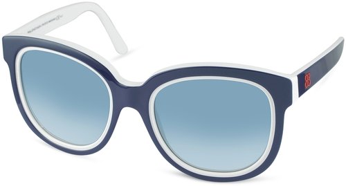 Balenciaga Two-Tone Teacup Sunglasses