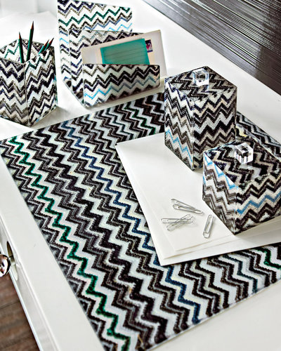 Chevron Desk Accessories