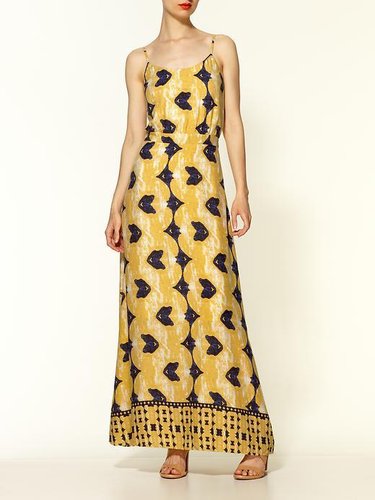 Sabine Boho Print Maxi Dress
