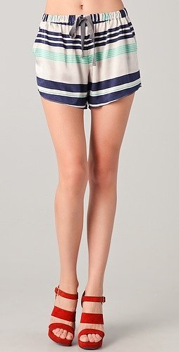 Elizabeth and james Striped Ozzy Shorts