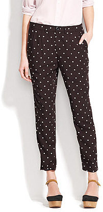 Salt & pepper slouch pants