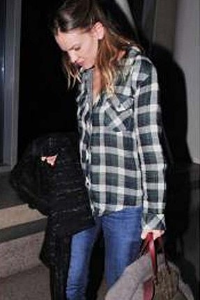 Rails Kendra Gauze Plaid Shirt in Navy/Gray