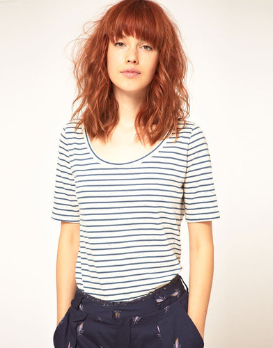 Paul By Paul Smith Stripe Boxy Tshirt