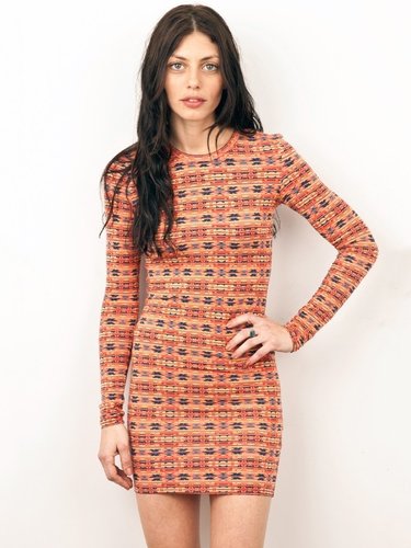 Torn by Ronny Kobo Zoe Long Sleeve Dress