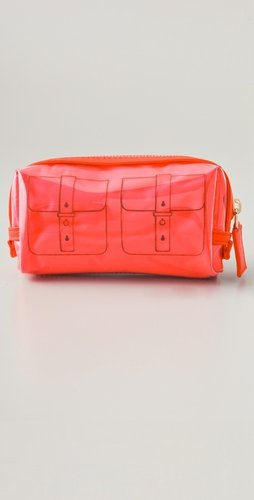 Marc By Marc Jacobs Werdie Clear Solids Cosmetic Case