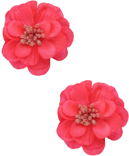 Forever 21 Budding Rosette Hair Clips