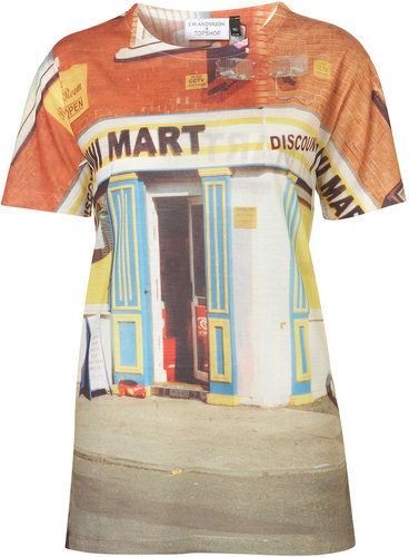 **Well Worth It Print Tee by J.W. Anderson for Topshop