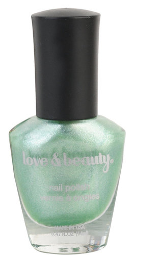 Love 21 Shimmering Mint Nail Polish