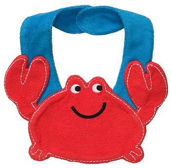 Little Crab Teething Bib