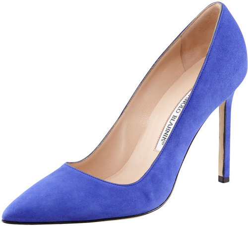 Manolo Blahnik BB Suede Pump