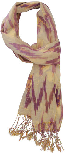 Forever 21 Metallic Ikat Scarf